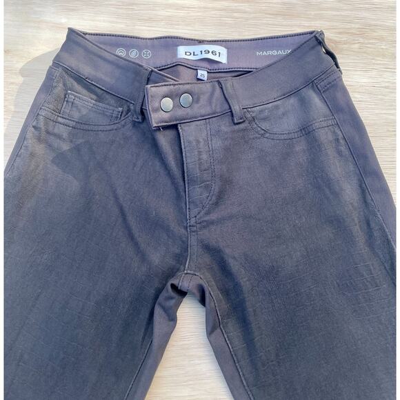 MARGAUX Instasculpt Ankle Skinny Rockwood Jeans DL1961 Women‎ Dark Gray SIZE 25 - Picture 1 of 8